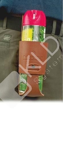 Soppec Sprühdosenhalter Leder, für 1 Dose oder 2 Dosen